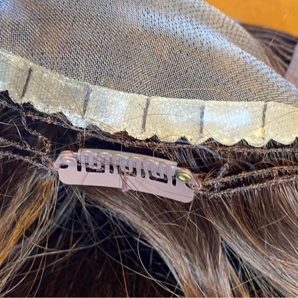 Raquel Welch- Human Hair TOPPER Memory Cap Monofilament Body Wave Layers - Picture 14 of 14